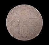 Anne 1707 Halfcrown - NGC AU58