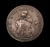 1653 Oliver Cromwell Lord Protector 34mm Medal - After T. Simon