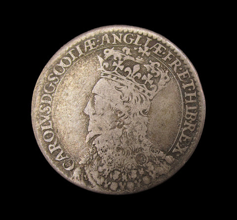 1633 Scottish Coronation of Charles I Silver Medal - By Briot