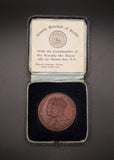 1911 Coronation Borough Of Derby 39mm Medal - Cased