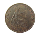 Edward VII 1902 Penny - Low Tide - GVF