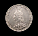 Victoria 1892 Threepence - NEF