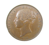 Victoria 1857 Penny - GVF