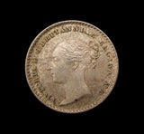 Victoria 1845 Maundy Penny - GEF