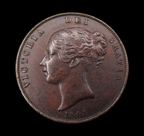 Victoria 1841 Penny - EF