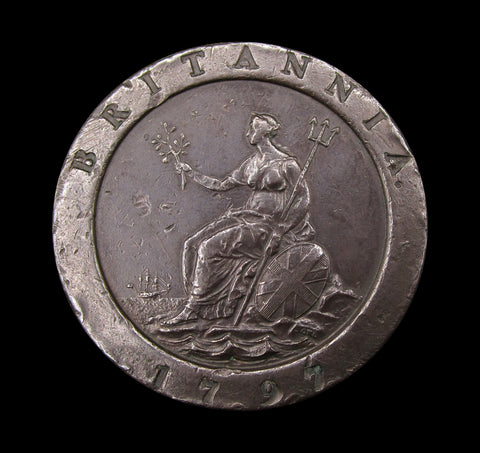 George III 1797 Cartwheel Twopence - NVF