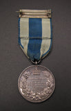 1897 Victoria Diamond Jubilee Silver Medal On Ribbon - By Emptmeyer