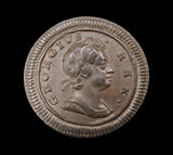 George I 1721 Farthing - EF