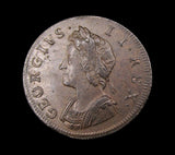 George II 1732 Farthing - EF