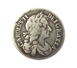 Charles II 1674 Maundy Fourpence