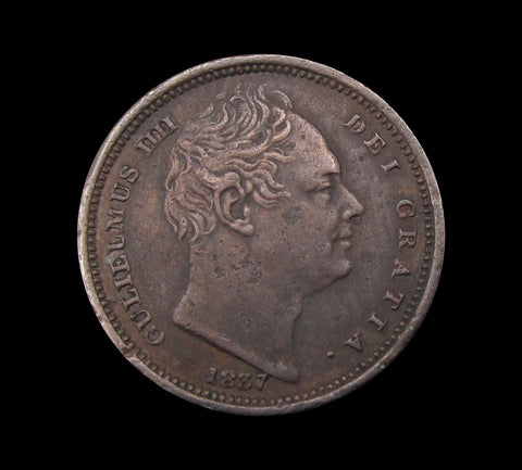 William IV 1837 Half Farthing - VF