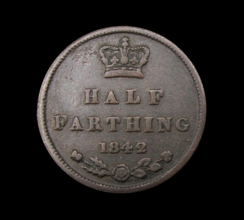 Victoria 1842 Half Farthing - Fine