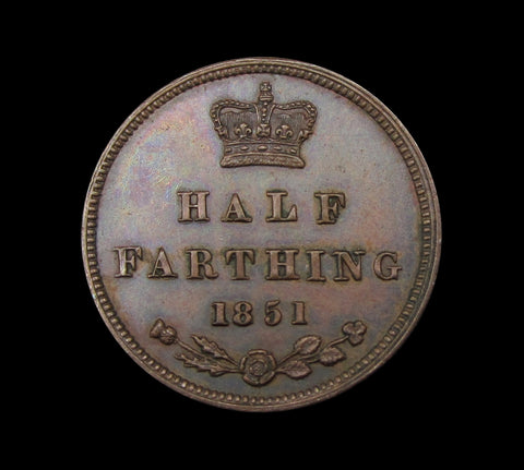 Victoria 1851 Half Farthing - GVF