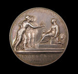 1838 Coronation Of Victoria Official Silver Medal - Cased