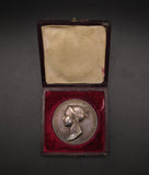 1838 Coronation Of Victoria Official Silver Medal - Cased