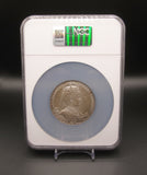 1902 Edward VII Coronation 55mm Silver Medal - NGC MS65