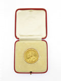 1937 George VI Coronation 36mm Borough Of Dudley Gold Medal