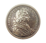 Sweden 1668 Charles XI Lund University Inauguration Silver Medal