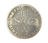 William III 1696 Shilling - Fair