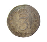 George I 1727 Maundy Threepence - VF