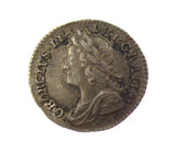 George II 1743 Maundy Penny - GVF