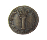 George II 1743 Maundy Penny - GVF