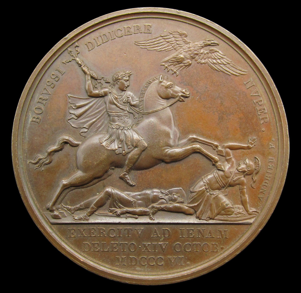 France 1806 Napoleon I Battle Of Jena 40mm Medal - By Andrieu – Coopers ...