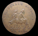 1814 Napoleon Inseparable Friends To Elba Token - By Kettle