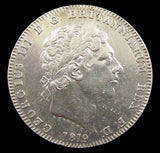 George III 1819 Crown - VF+