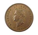 George IV 1825 Penny - GVF