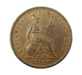 George IV 1825 Penny - GVF