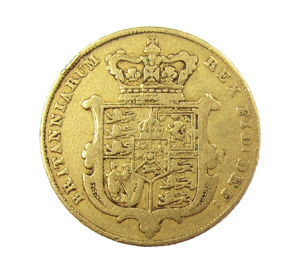 George IV 1827 Sovereign - Fine – Coopers Coins