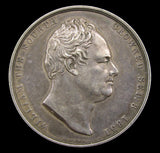 1831 Coronation Of William IV Official Silver Medal - By Wyon