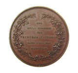 1837 Majority Of Princess Victoria 36mm Medal - By Wyon