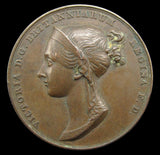 1838 Victoria Coronation Official Royal Mint Bronze Medal