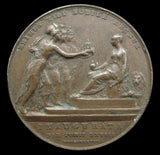 1838 Victoria Coronation Official Royal Mint Bronze Medal