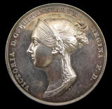 1838 Coronation Of Victoria Official Silver Medal - By Pistrucci