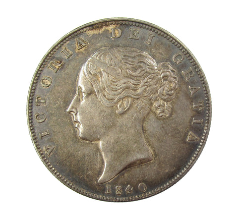 Victoria 1840 Halfcrown - GVF