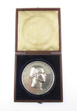 1843 Francis Chantrey Art Union 55mm Silver Medal - By Wyon