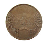 France 1846 Eugene Sue 51mm Medal - By Rogat