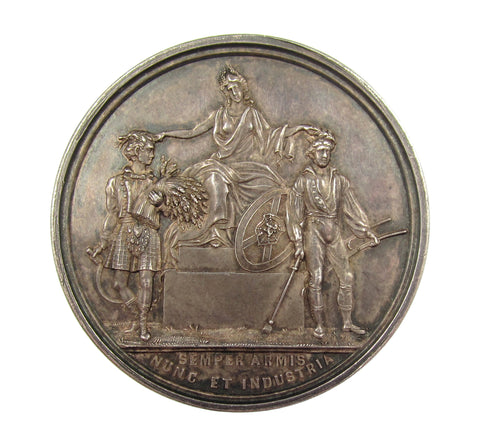 1847 Scotland Highland & Agricultural Society 44mm Silver Medal ...