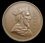1849 1000th Anniversary Of The Birth Of King Alfred 35mm Medal