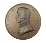 1852 Death Of Duke of Wellington 51mm Medal - By Pinches