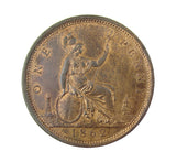 Victoria 1862 Penny - UNC