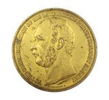 1862 International Exhibition Prince Albert Gilt Bronze Medal - By Wiener