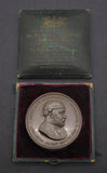 1867 Sultan Of Turkey Visit To London 77mm Bronze Medal - Cased