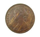 Victoria 1874 Halfpenny - F317 - NEF