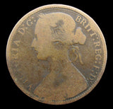 Victoria 1874 H Penny - Freeman 69 - VG