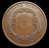 South Africa 1877 Cape Town International Exhibition 39mm Medal