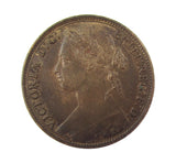 Victoria 1880 Penny - 8 over 8 - EF